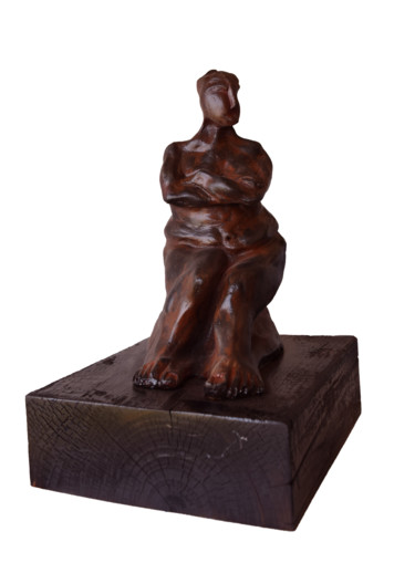 雕塑 标题为“The woman” 由Ana Paula Luna, 原创艺术品, 陶瓷