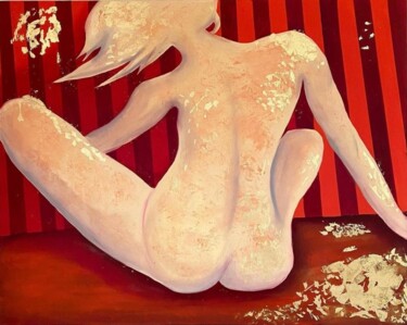 Pittura intitolato "Естественность" da Anastasia Akinseva, Opera d'arte originale, Olio