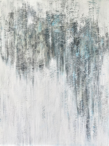 제목이 "Memory, 80x60-white…"인 미술작품 Anastasia Grik로, 원작, 아크릴 나무 들것 프레임에 장착됨