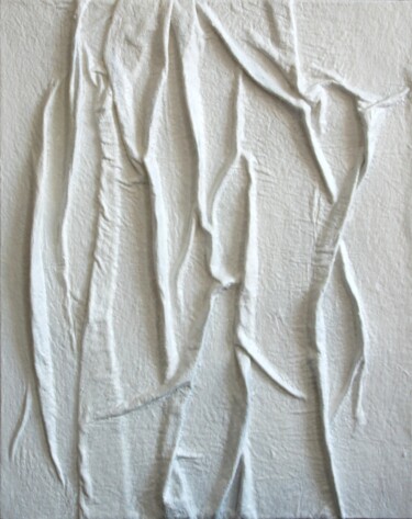 Картина под названием "Складки жизни" - Anastasiya Shirokova, Подлинное произведение искусства, Гипс