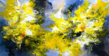 Malerei mit dem Titel "Burst of color 31" von Andrada Anghel, Original-Kunstwerk, Acryl