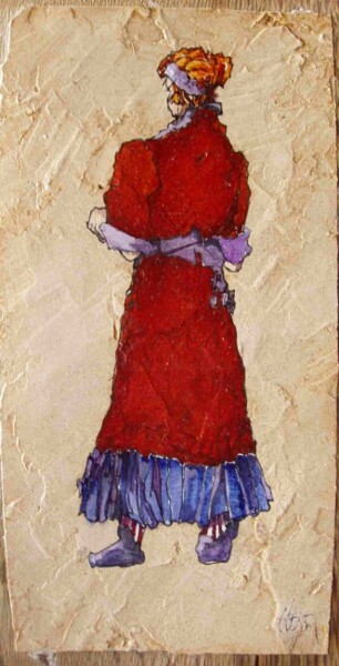 绘画 标题为“Wally Schiele” 由André Colpin, 原创艺术品