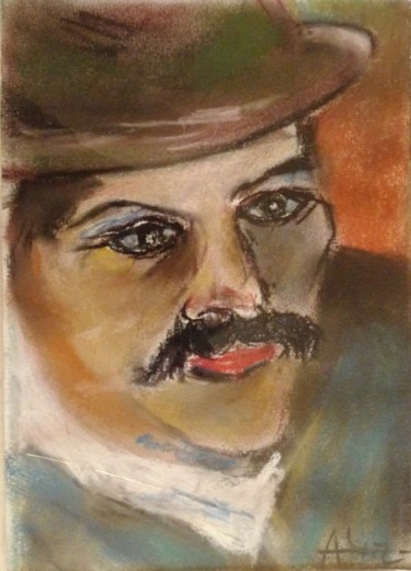 Painting titled "UTRILLO" by Trezal, Original Artwork