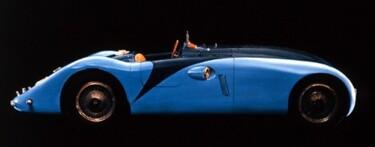 Schilderij getiteld "Bugatti Type 57G Ta…" door Andrea Del Pesco, Origineel Kunstwerk