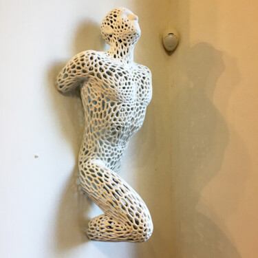 Sculpture titled "ESCAPE (big size 1/…" by Andrea Giorgi, Original Artwork, Plastic