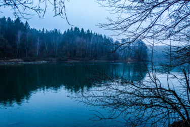 Fotografía titulada "Stimmung am See 2" por Andrea Meister, Obra de arte original, Fotografía digital