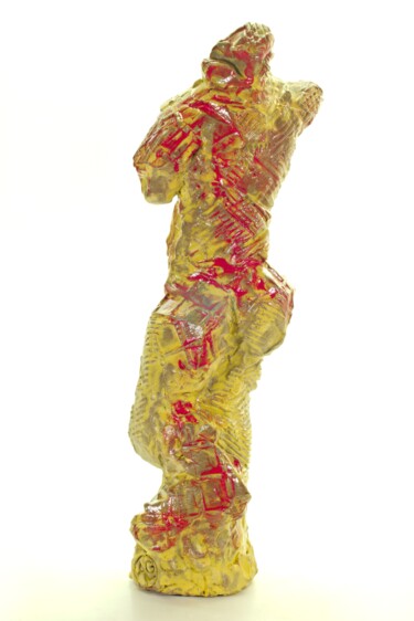 Скульптура под названием "Deutsch" - Andreas Loeschner-Gornau, Подлинное произведение искусства, Керамика