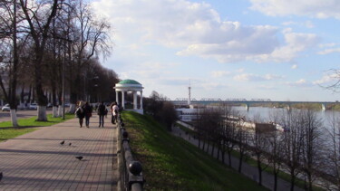 Fotografia intitolato "Volga embankment (i…" da Andrei Klenov, Opera d'arte originale