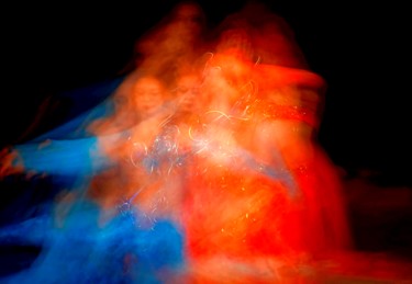 Photographie intitulée "Танец-4" par Andrey Petrosyan, Œuvre d'art originale, Photographie numérique
