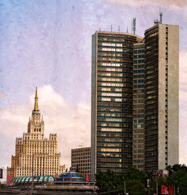 "Высотки" başlıklı Fotoğraf Andrey Petrosyan tarafından, Orijinal sanat, Fotoşoplu fotoğrafçılık