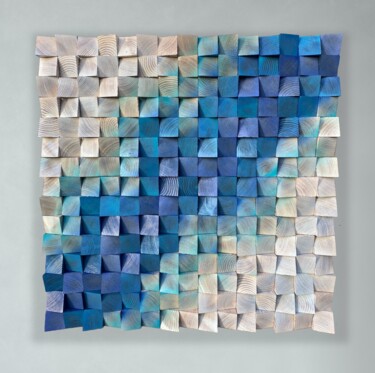 Peinture intitulée "Ice Blue" par Andrei Terehov, Œuvre d'art originale, Acrylique