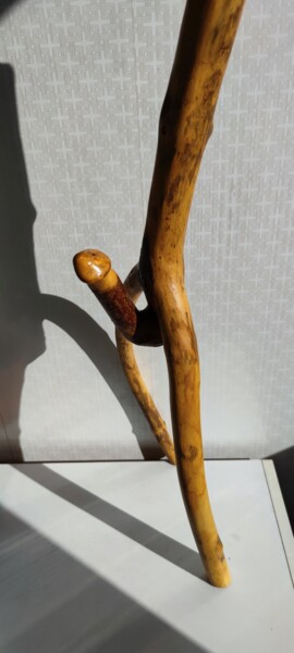 Sculpture intitulée "Phallus" par Andrei Latyshev, Œuvre d'art originale, Bois