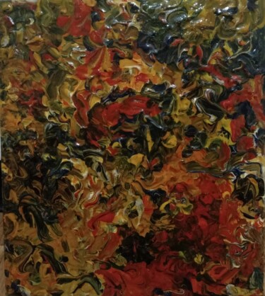 Peinture intitulée "Зеркало Мира Оригин…" par Andrej Mihin, Œuvre d'art originale, Gouache