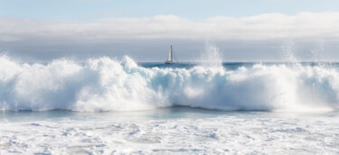 Photographie intitulée "SAILING AND SURF" par Andrew Lever, Œuvre d'art originale, Photographie numérique