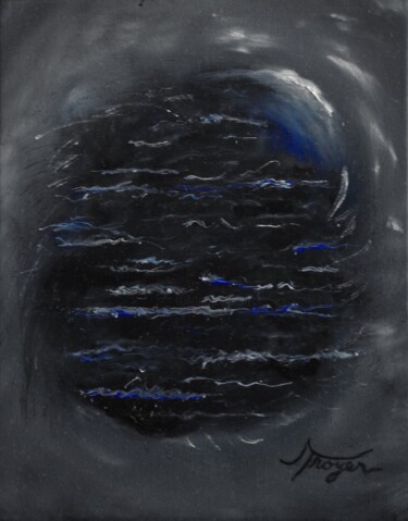 Malarstwo zatytułowany „"In The Beginning"” autorstwa Andrew Troyer, Jr, Oryginalna praca, Olej Zamontowany na Drewniana ram…