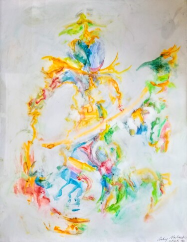 Painting titled "Ariadne (3,2020)" by Andrew Walaszek, Original Artwork, Watercolor