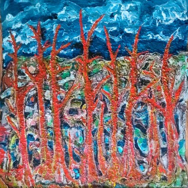 Картина под названием "Southern Lake" - Andrew Walaszek, Подлинное произведение искусства, Акрил