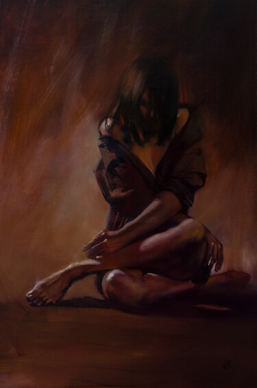 Картина под названием "Из серии "Плохие мы…" - Андрей Яковлев, Подлинное произведение искусства, Масло