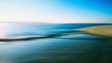 Photographie intitulée "Abstract Sea V" par Andriete Le Secq, Œuvre d'art originale, Photographie numérique