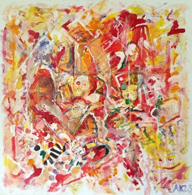 Malerei mit dem Titel "Abstract series - C…" von Andrus Reedla, Original-Kunstwerk, Acryl