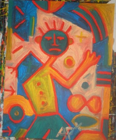 Painting titled "sans titre" by Andy Pilgrimm, Original Artwork