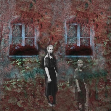 Digitale Kunst mit dem Titel "Zanikanie" von Aneta Dobrzyńska, Original-Kunstwerk, Fotomontage