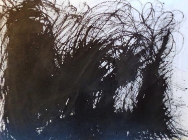 Drawing titled "Ruidos" by Abarrosso, Original Artwork, Ink