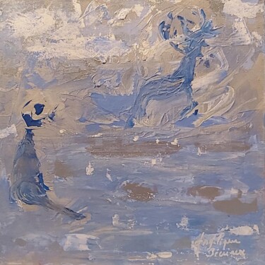 Pittura intitolato "Comme par magie !" da Angélique Pécriaux, Opera d'arte originale, Acrilico