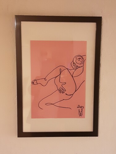 Painting titled "Tutto Mio." by Angelo Marzullo, Original Artwork, Marker