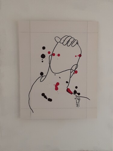 Painting titled "Sexy" by Angelo Marzullo, Original Artwork, Marker