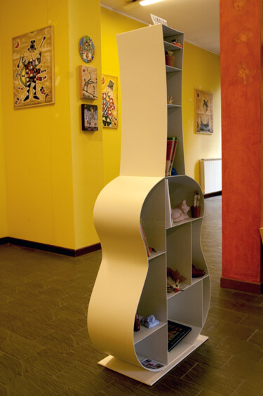 Design getiteld "Scultura libreria" door Angelo Mazzoleni, Origineel Kunstwerk