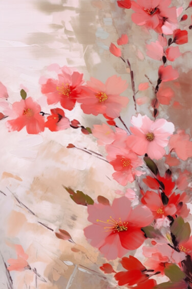 Artes digitais intitulada "Spring splendor" por Anja Rudko, Obras de arte originais, Trabalho Digital 2D