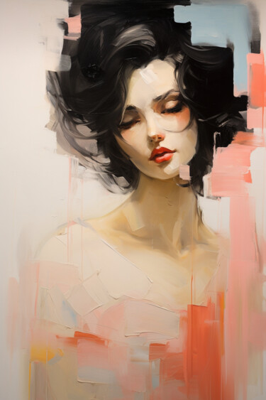 Arte digital titulada "Elegy of Beauty No.…" por Anja Rudko, Obra de arte original, Trabajo Digital 2D