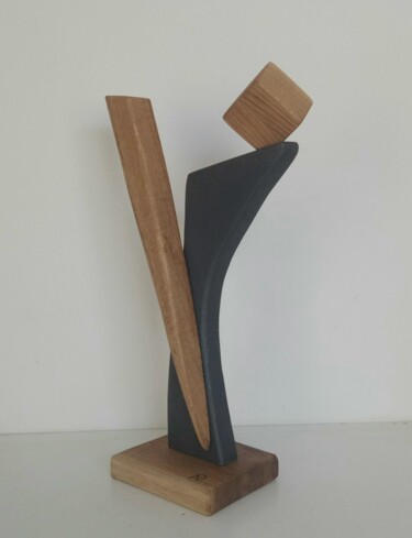 Sculpture intitulée "Forme astratte" par Anna Beltrame A＋D Art, Œuvre d'art originale, Bois