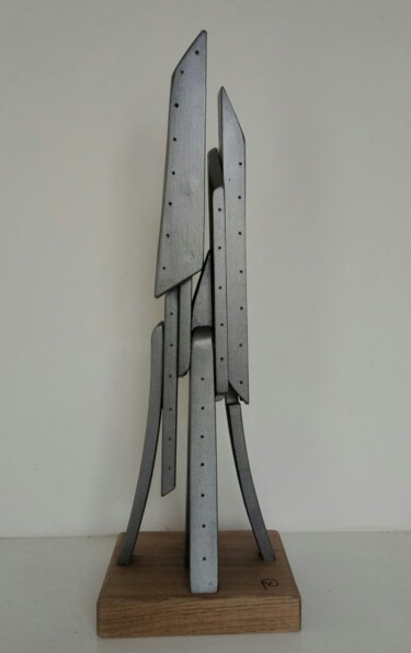 Escultura titulada "Eiffel project" por Anna Beltrame A＋D Art, Obra de arte original, Madera
