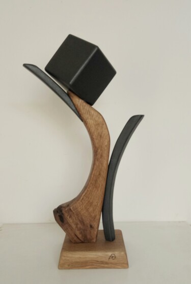 Skulptur mit dem Titel "Forme naturali" von Anna Beltrame A＋D Art, Original-Kunstwerk, Holz