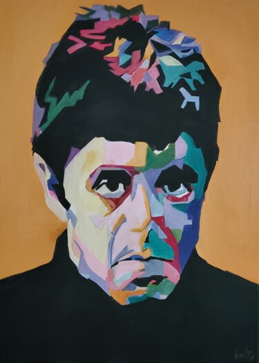 "Ал Пачино портрет" başlıklı Tablo Anna Mytavska (Cabrerra) tarafından, Orijinal sanat, Petrol