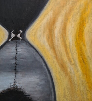 Картина под названием "Happy time" - Anna Salzmann, Подлинное произведение искусства, Пастель