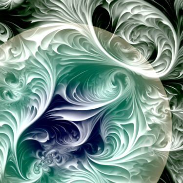 Digital Arts titled "fractals" by Anna Serebrenoya, Original Artwork, 2D Digital Work