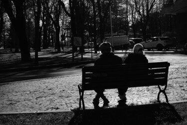 Photographie intitulée "Waiting together" par Annalisa Manzini (Lisa77photos), Œuvre d'art originale, Photographie numérique