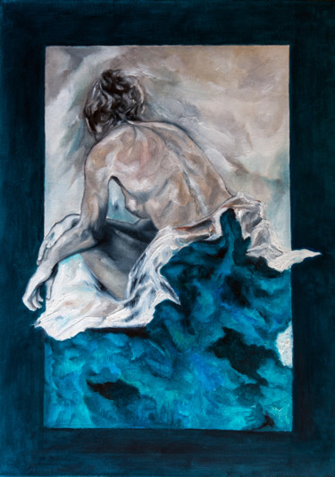 Peinture intitulée "RIFLESSIONI" par Annamaria Maremmi, Œuvre d'art originale, Huile