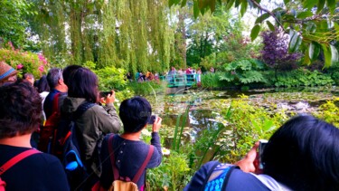 Photographie intitulée "Giverny sous les pr…" par Anne D'Orion, Œuvre d'art originale