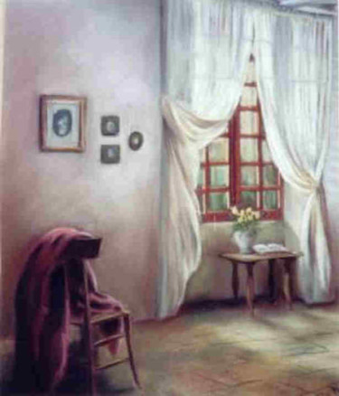 Картина под названием "7caa.jpg" - Anne Vincent-Rohaut, Подлинное произведение искусства, Пастель