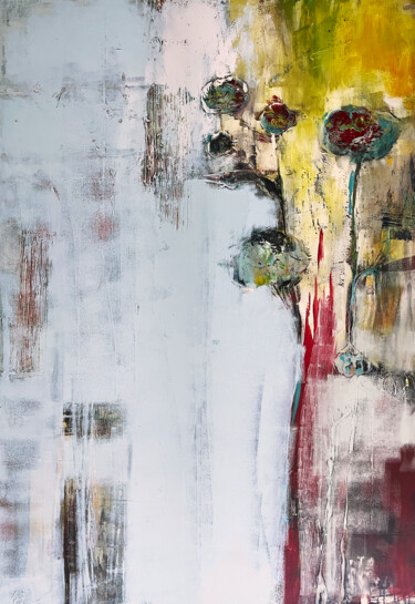 Картина под названием "Stand Aside" - Annette Wyrick-Solari, Подлинное произведение искусства, Акрил Установлен на Деревянна…