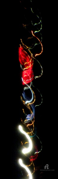 Photography titled "ENVOÛTEMENT .jpg" by Annick Couëdel, Original Artwork, Light Painting