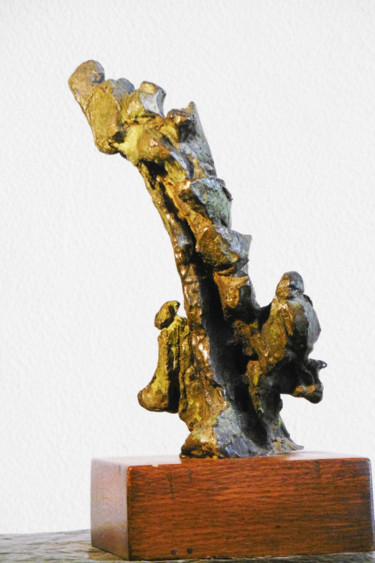 Sculpture intitulée "" L'ELAN "" par Antoine Berbari, Œuvre d'art originale, Bronze