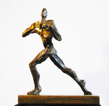 雕塑 标题为“" L'OFFRANDE "” 由Antoine Berbari, 原创艺术品, 青铜