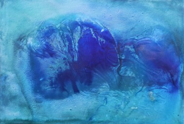 Pintura titulada "Ocen bubbles" por Anton Rakun, Obra de arte original, Acrílico