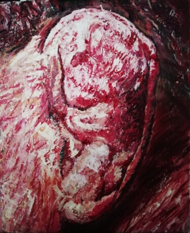 Картина под названием "Whatever I Heard, I…" - Anton Terziev, Подлинное произведение искусства, Масло