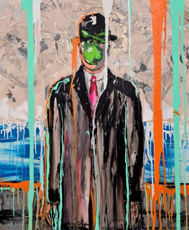 Картина под названием "The Son of Man 60 y…" - Antoni Dragan, Подлинное произведение искусства, Акрил